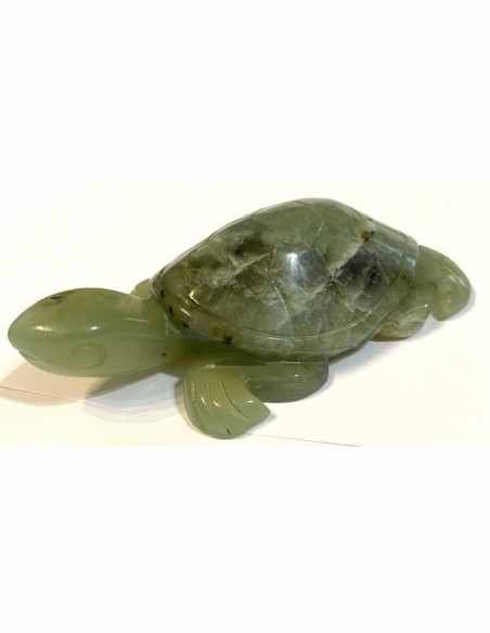 Tortue d'eau en jade