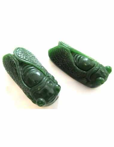 Cigale en jade