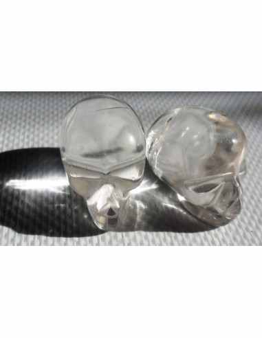 Crane en Cristal de roche - Crane de cristal 