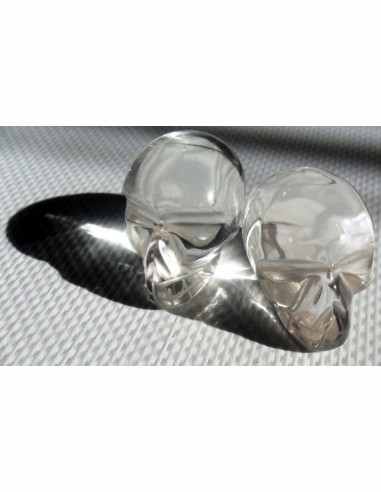 Crane en Cristal de roche - Crane de cristal 