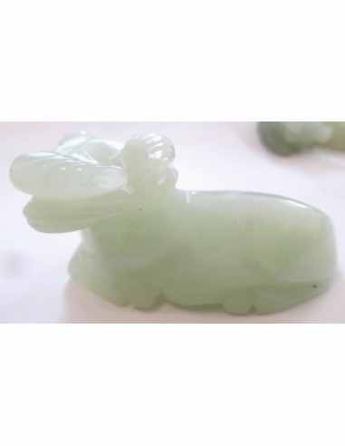 Buffle en jade
