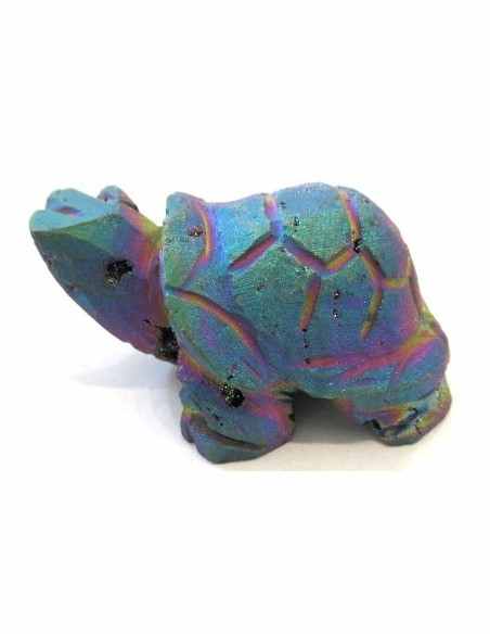 Quartz aux titane animal