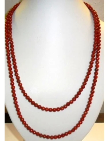 Collier corail rouge
