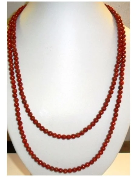 Collier corail rouge