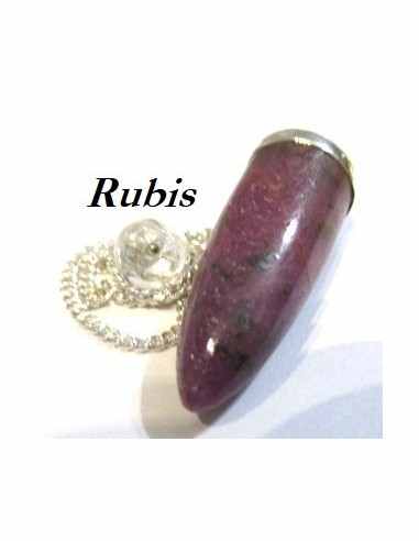 Pendule pierre argent