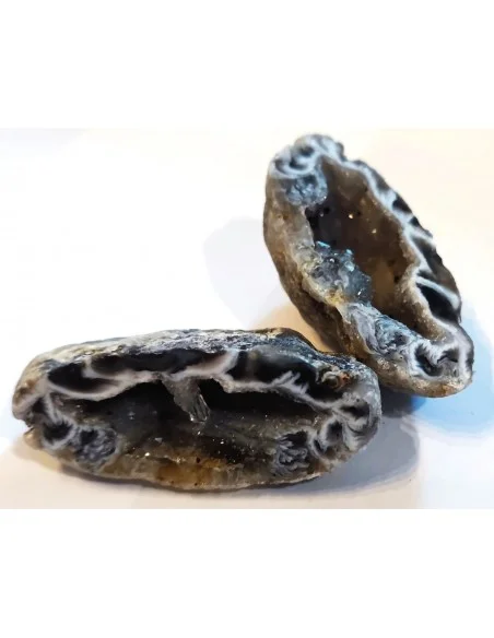 Agate géodinhos paire 60 a 130g