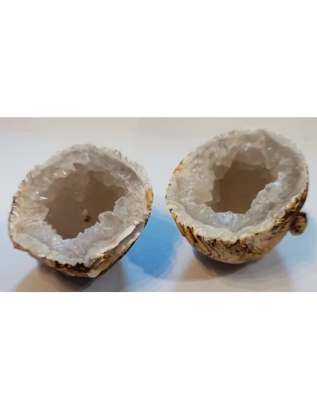 Agate géodinhos paire 60 a 130g