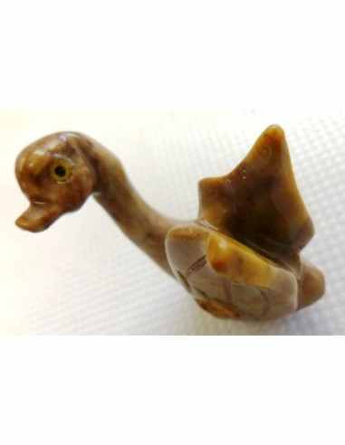 Cigne en pierre stéatite