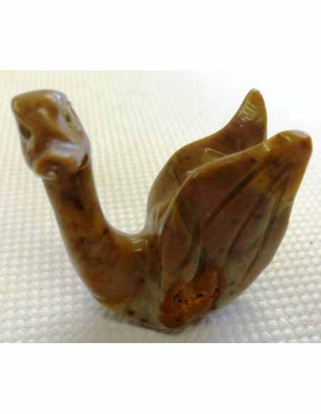 Cigne en pierre stéatite Cigne en pierre stéatite