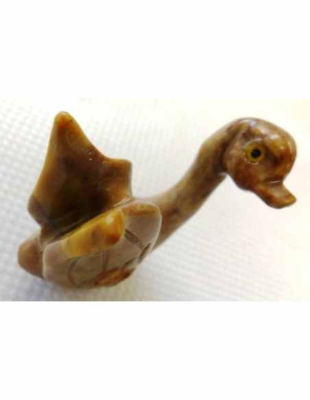 Cigne en pierre stéatite Cigne en pierre stéatite