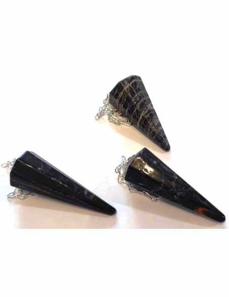 Pendule tourmaline noire