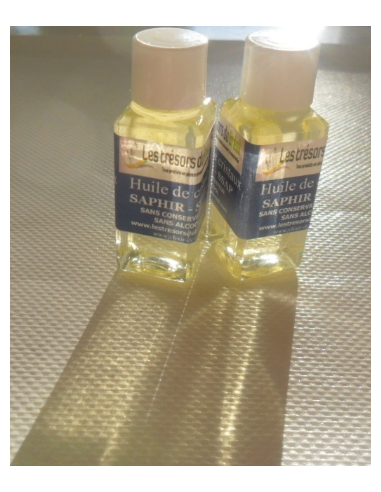Huile saphir