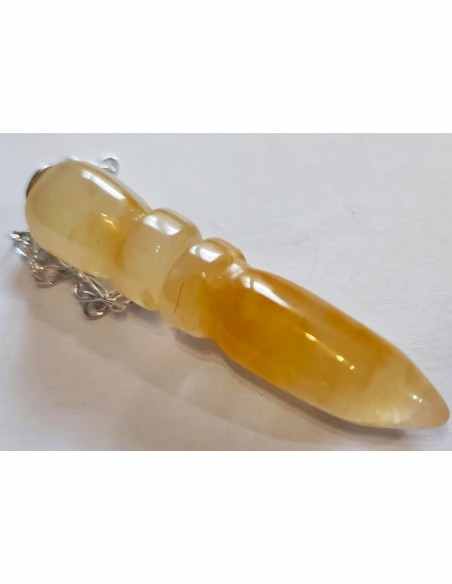 Citrine naturelle pendule égyptien