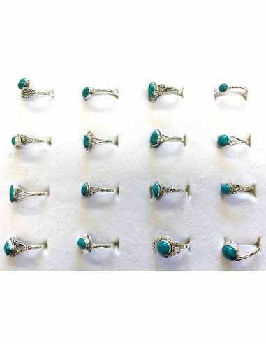 Bagues turquoise argent