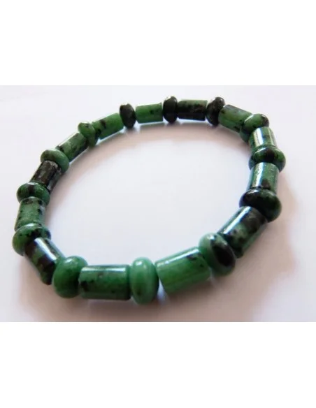 Bracelet en zoisite verte Bracelet en zoisite verte