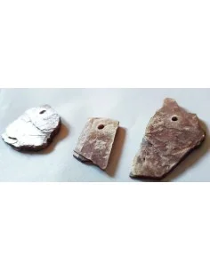 Lépidolite brute en pendentif