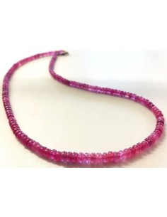 Collier rubis gemmes