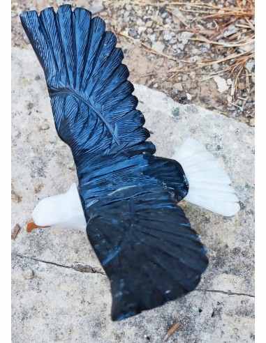 Aigle pierre onyx