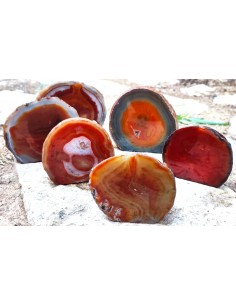 Tranche agate à poser