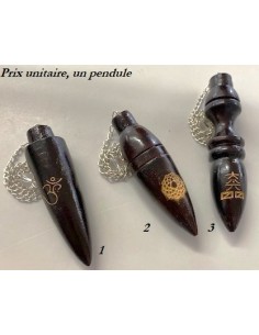 Pendule bois noire