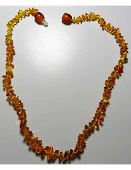 Collier bebe d'ambre