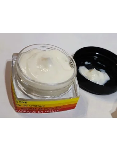 Crèmes de cristaux, crèmes de minéraux - 10 ml.