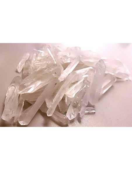 Pointes cristal de roche  du Tibet 100g