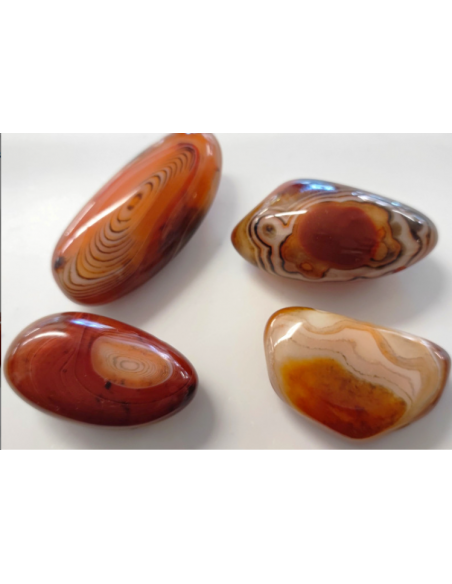 Pendentif agate tigrée