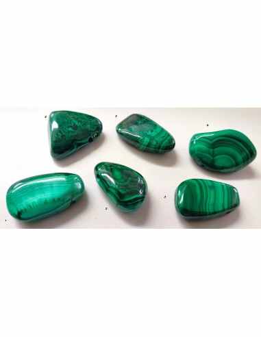 Malachite percée pendentif