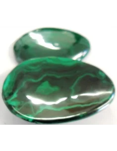 Galet malachite pour le genou