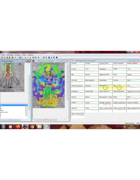 Visualisation de l'aura