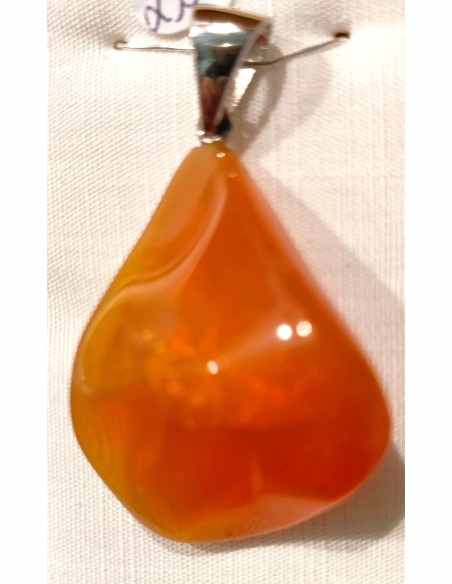 Grand pendentif opale de feu