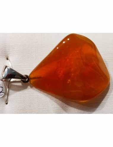 Grand pendentif opale de feu