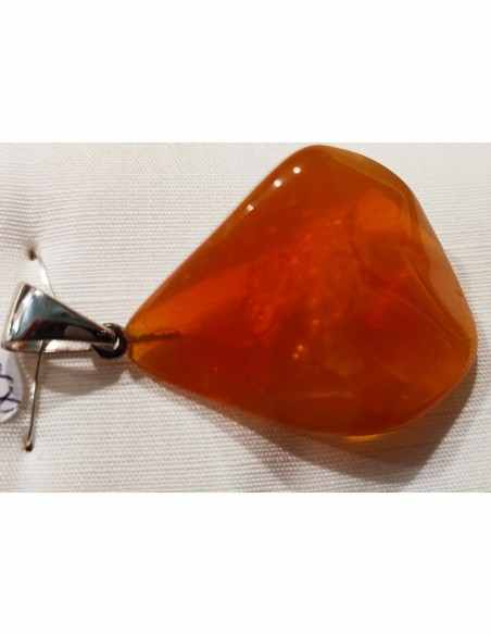 Grand pendentif opale de feu