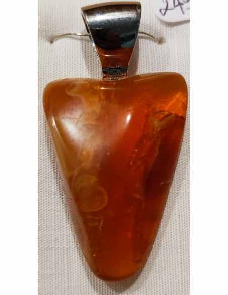 Pendentif opale de feu 32mm