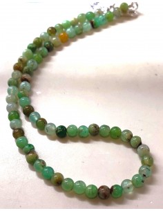 Chrysoprase collier 6mm 2