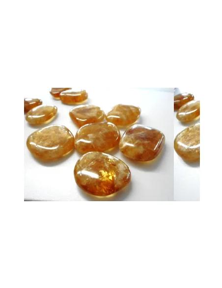 Calcite miel, calcite galet