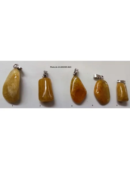 Pendentif Héliodore argent