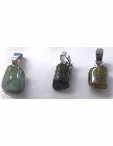 Tourmaline verte pendentif