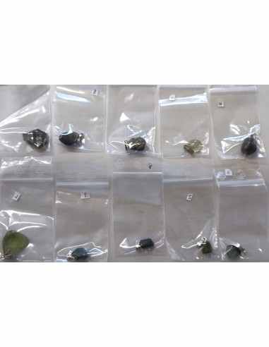 Tourmaline verte pendentif