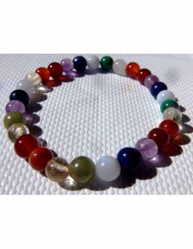 Bracelet 7 chakras 6mm
