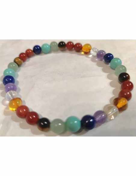 Bracelet homme chakras perso
