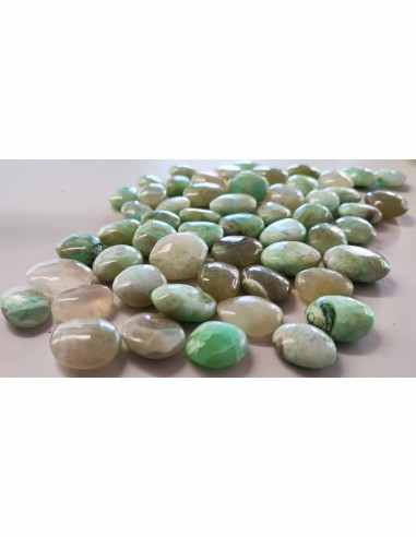 Pierre de lune verte 1,9 à 2cm