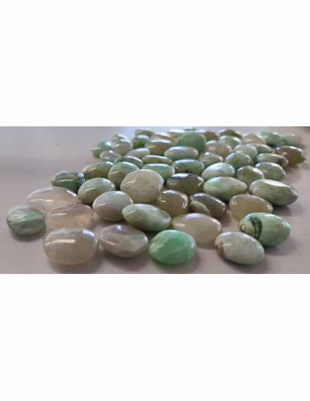 Pierre de lune verte 1,9 à 2cm