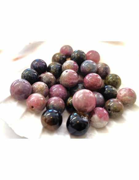 Tourmalines couleurs 12mm