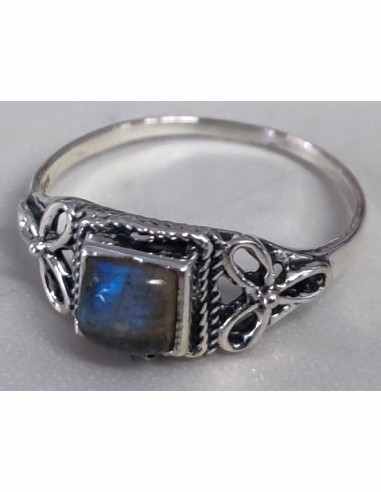 Labradorite bague argent