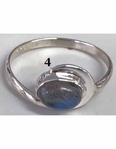Labradorite bague argent