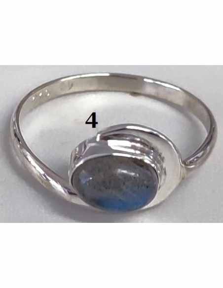Labradorite bague argent