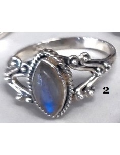Bague labradorite montee en argent 2