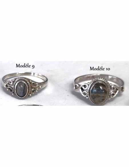 Labradorite bague argent